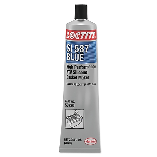 442-58730 LOCTITE HIGH PERFORMANCE RTV SILICONE GASKET MAKER 70 ML TUBE - BLUE ULTRA